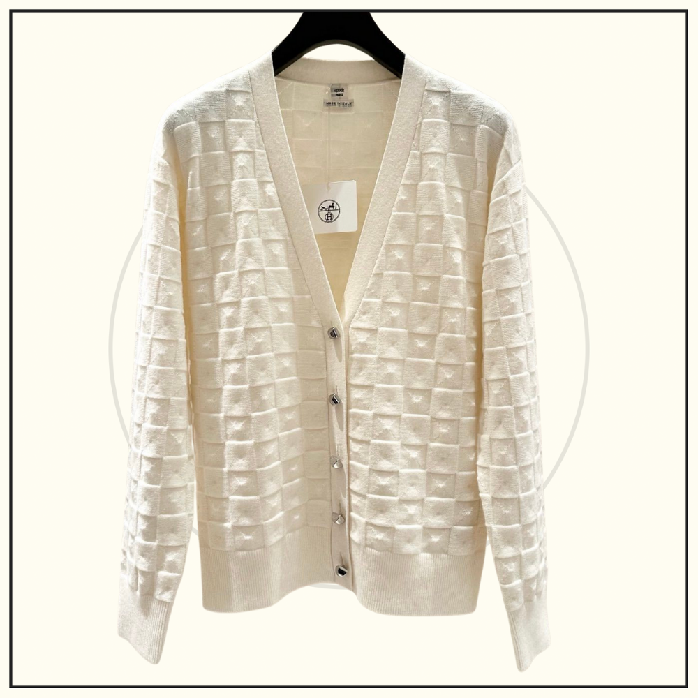 CASHMERE KNIT CARDIGAN