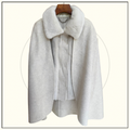 CASHMERE & MINK FUR CAPE & VEST