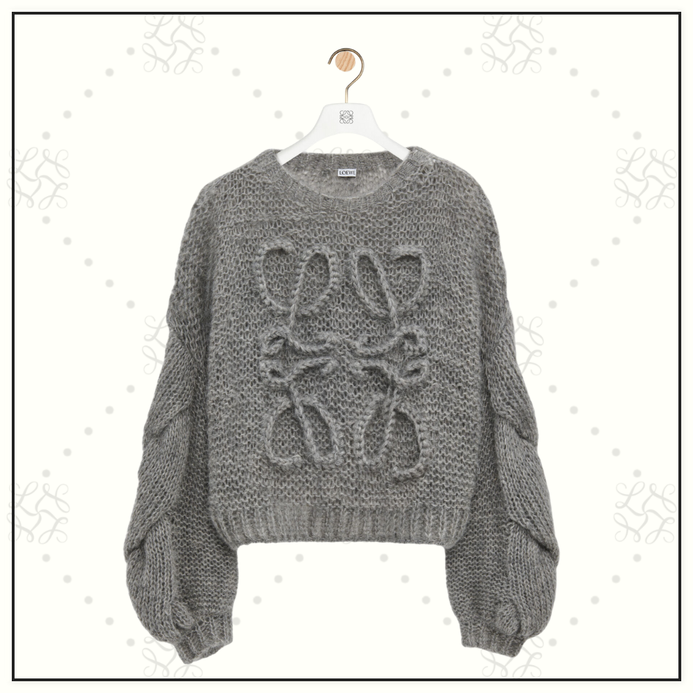 ANAGRAM MOHAIR BLEND SWEATER