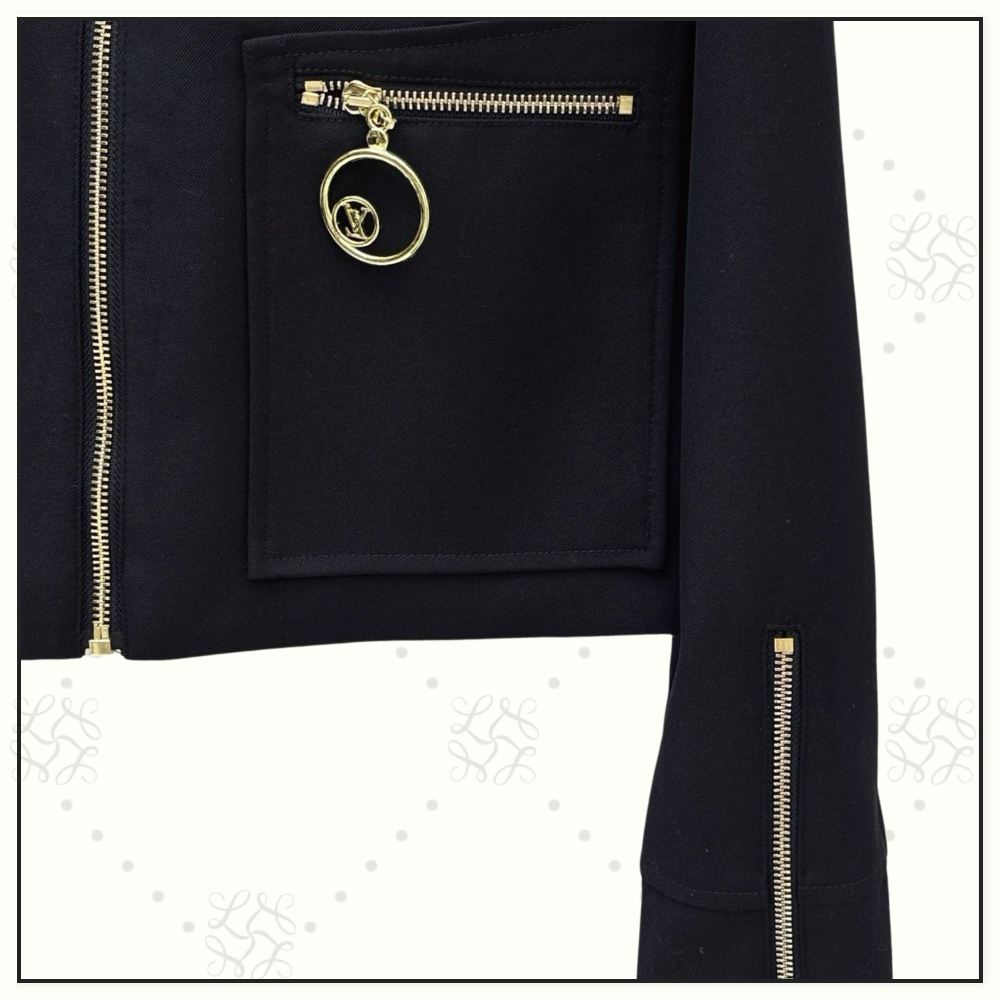 S LOCK ZIP JACKET & MINI SKIRT