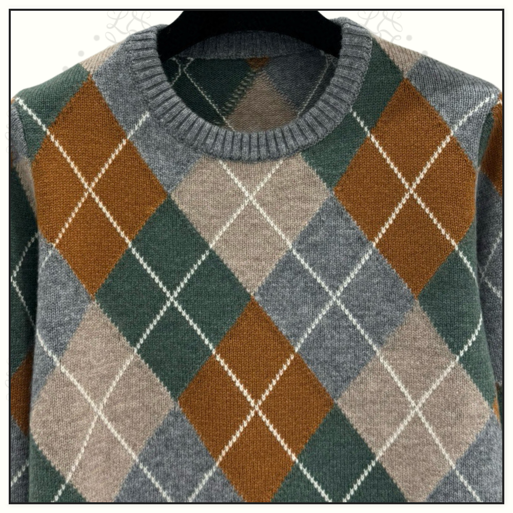 DRUMOAK VIRGIN WOOL CREWNECK SWEATER