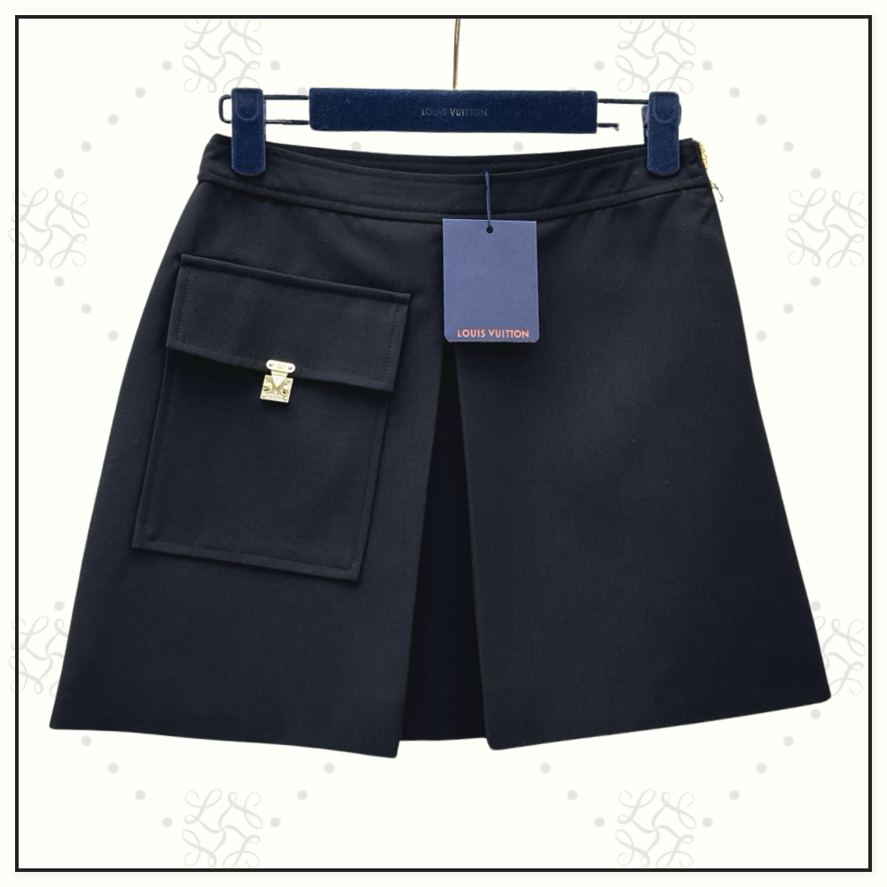 S LOCK ZIP JACKET & MINI SKIRT