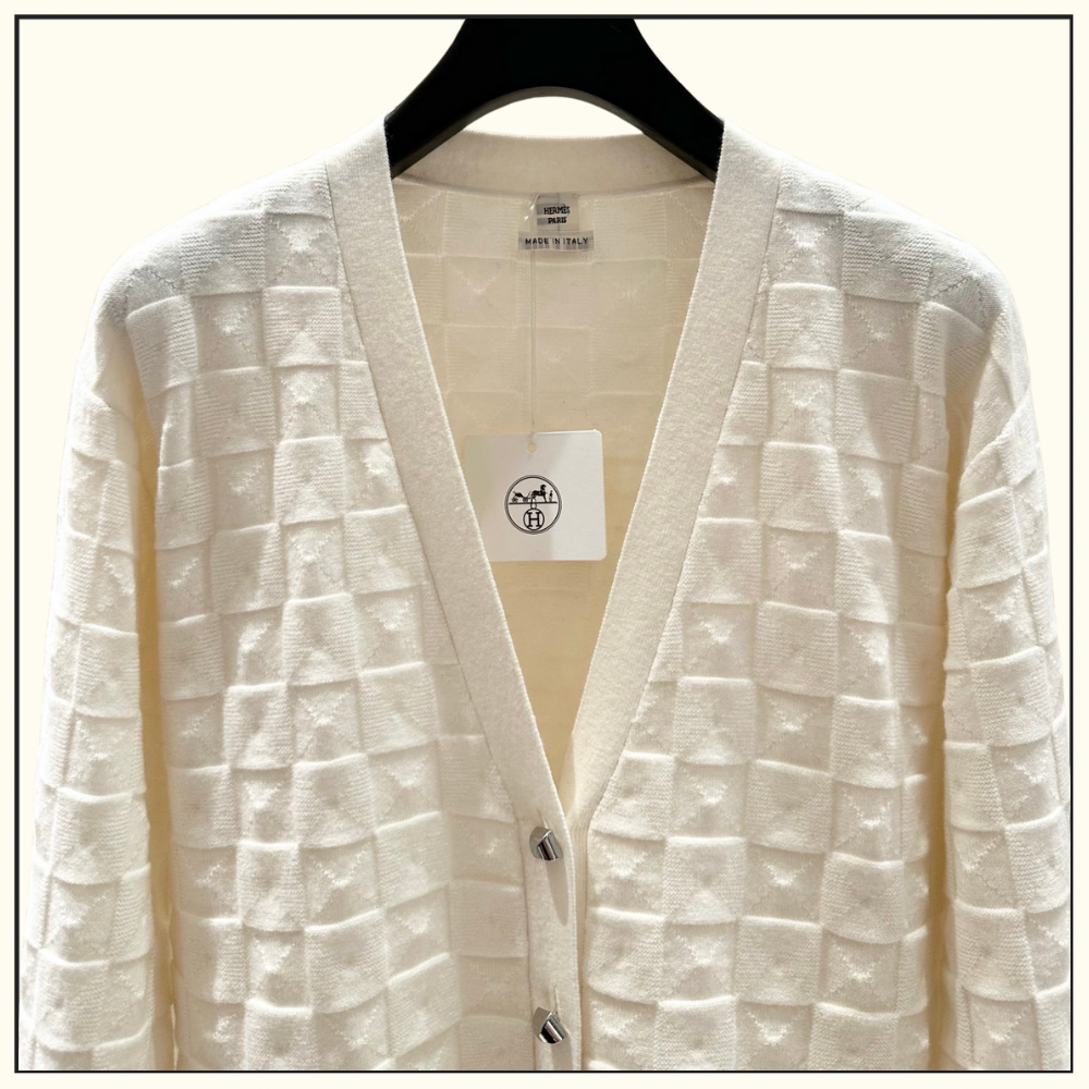 CASHMERE KNIT CARDIGAN