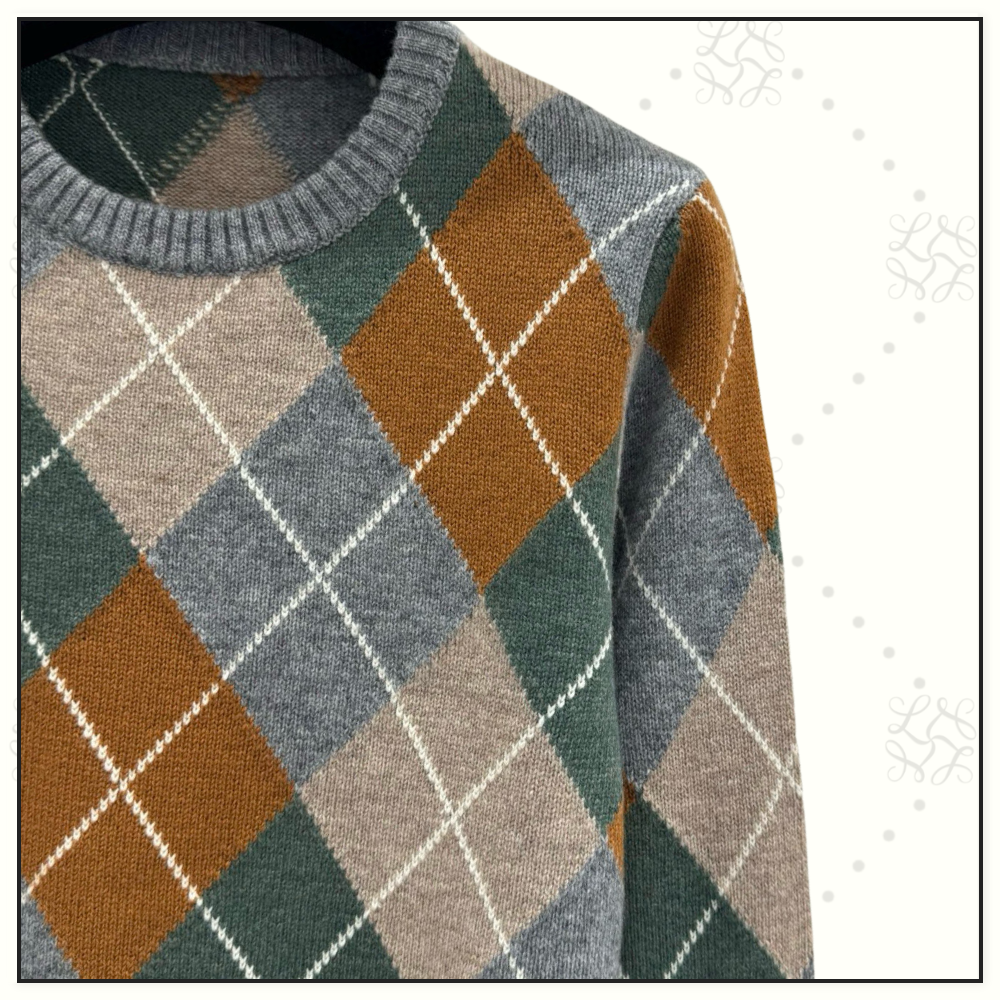 DRUMOAK VIRGIN WOOL CREWNECK SWEATER