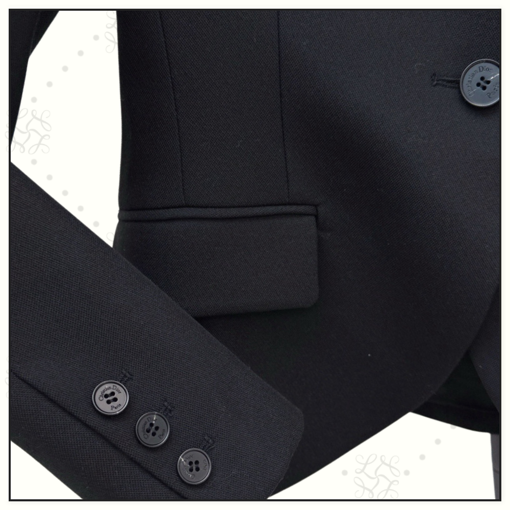 VIRGIN WOOL FITTED JACKET