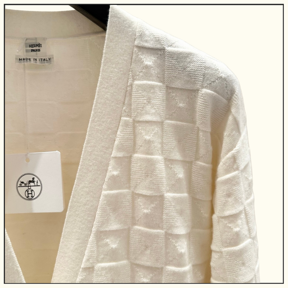 CASHMERE KNIT CARDIGAN
