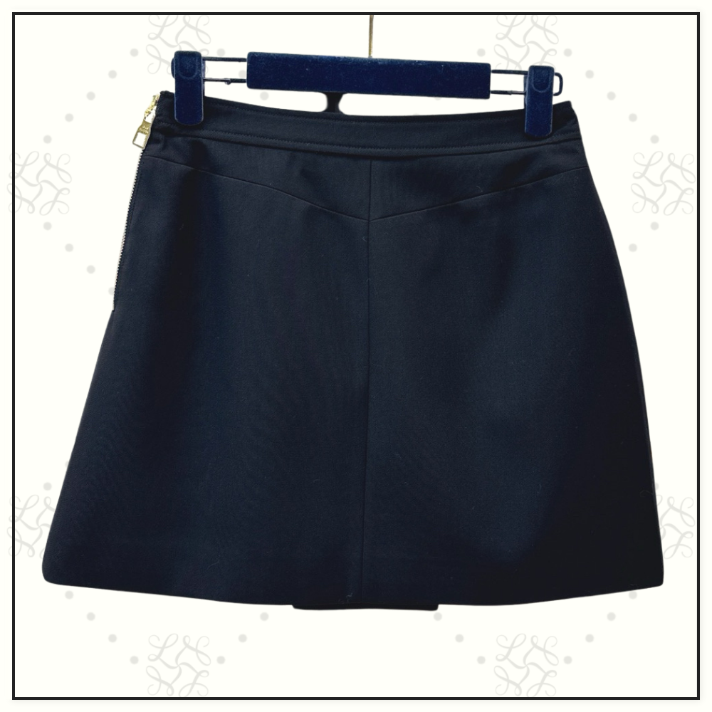 S LOCK ZIP JACKET & MINI SKIRT