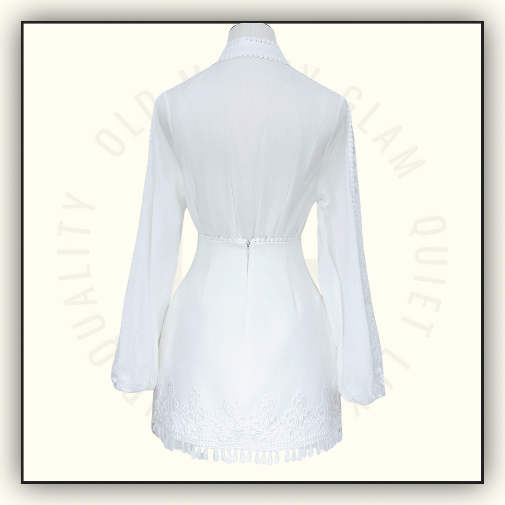 STARDUST TRIM SHIRT & MINI SKIRT