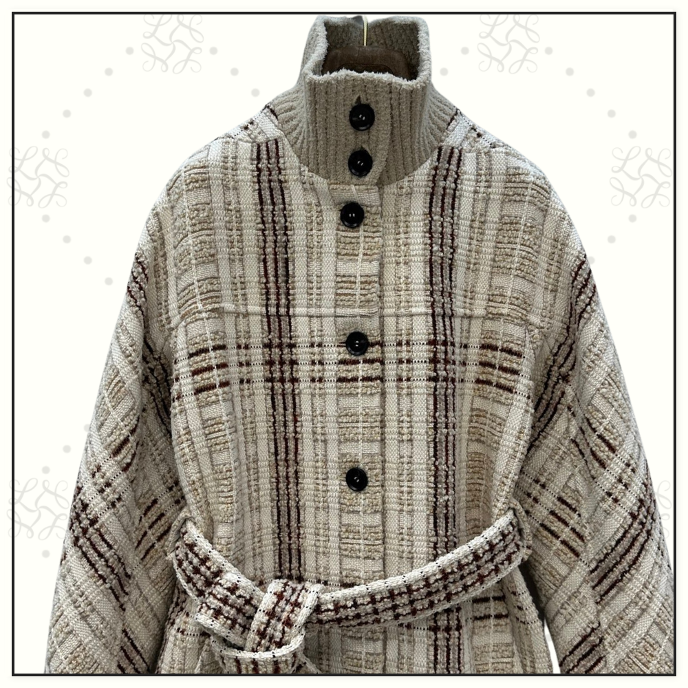 VIRGIN WOOL CASHMERE SILK SYD COAT