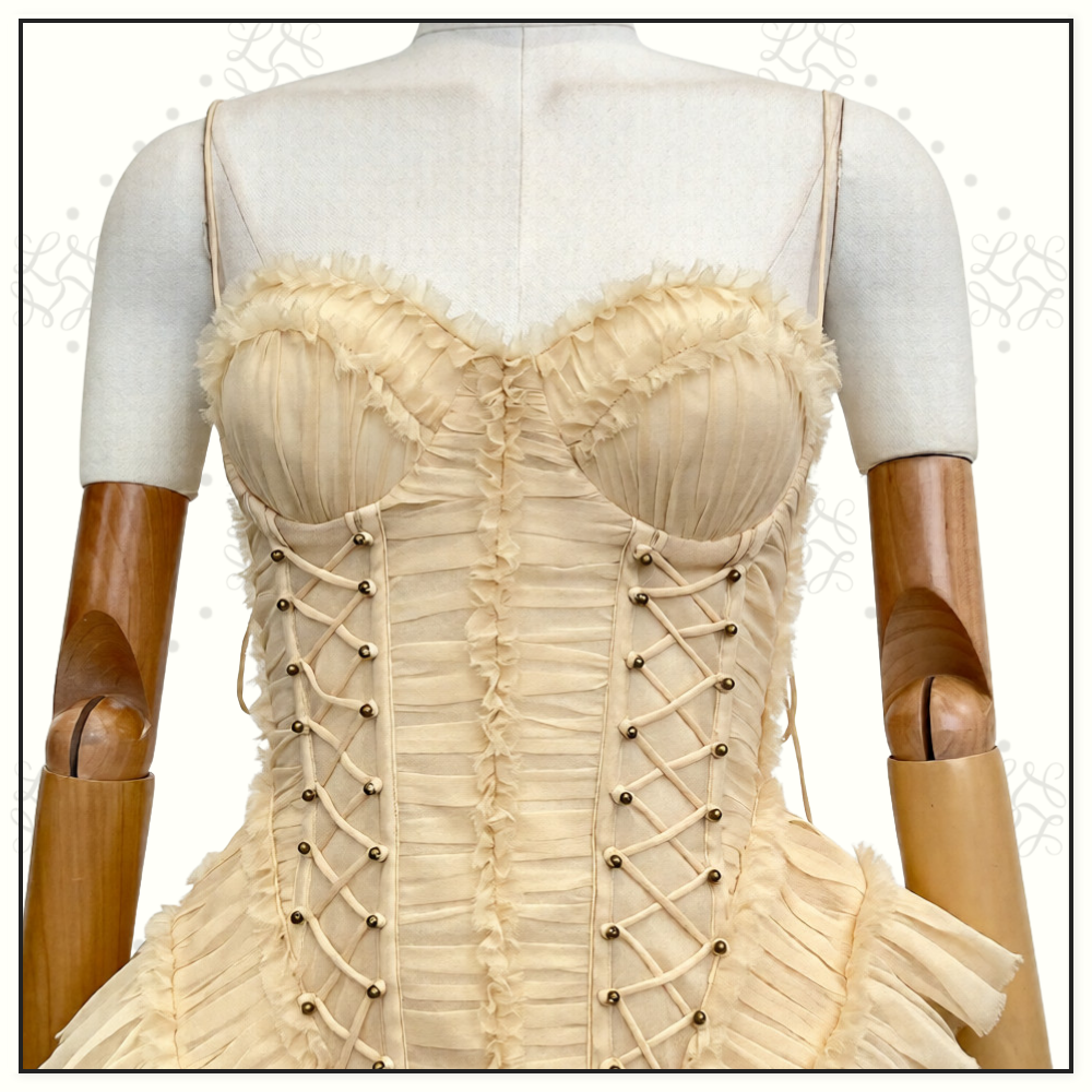 REBELLION FRAYED CORSET