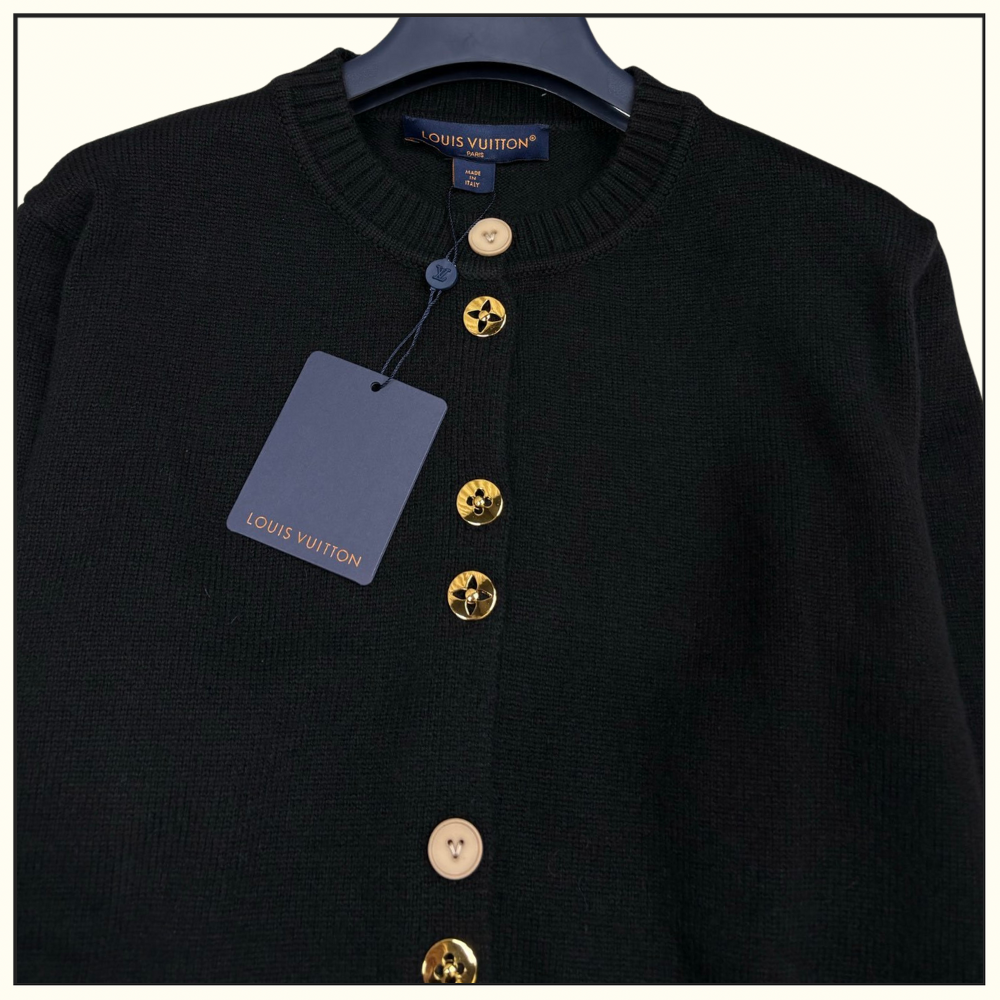 MONOGRAM CARDIGAN