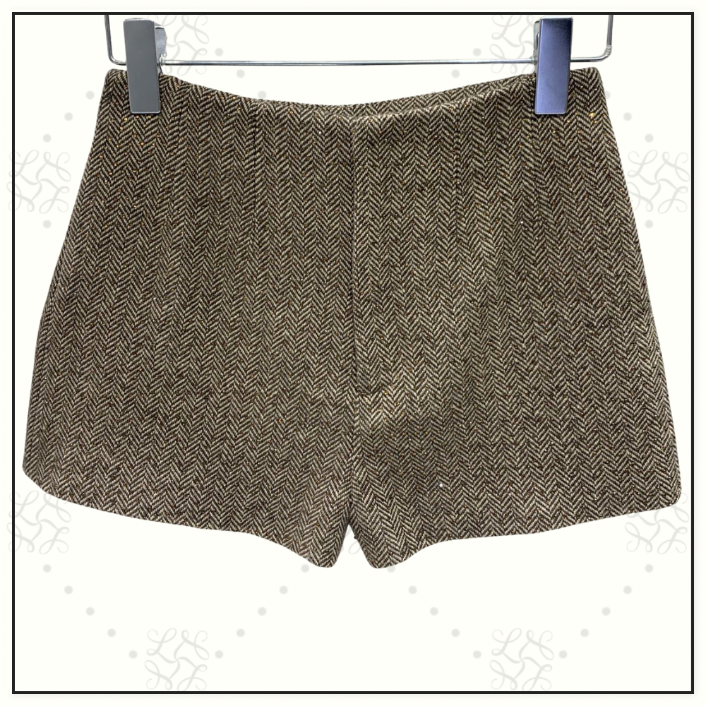 HERRINGBONE SHORT
