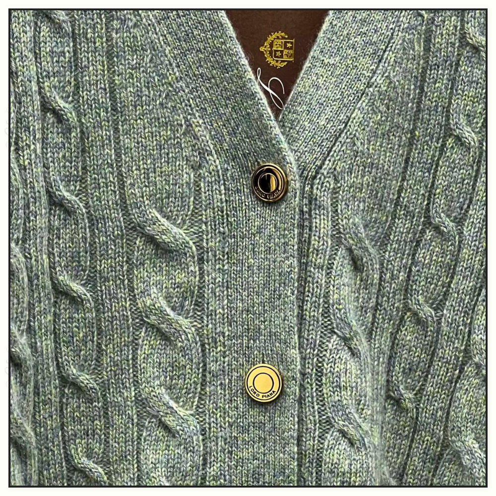 BABY CASHMERE CABLE KNIT CARDIGAN