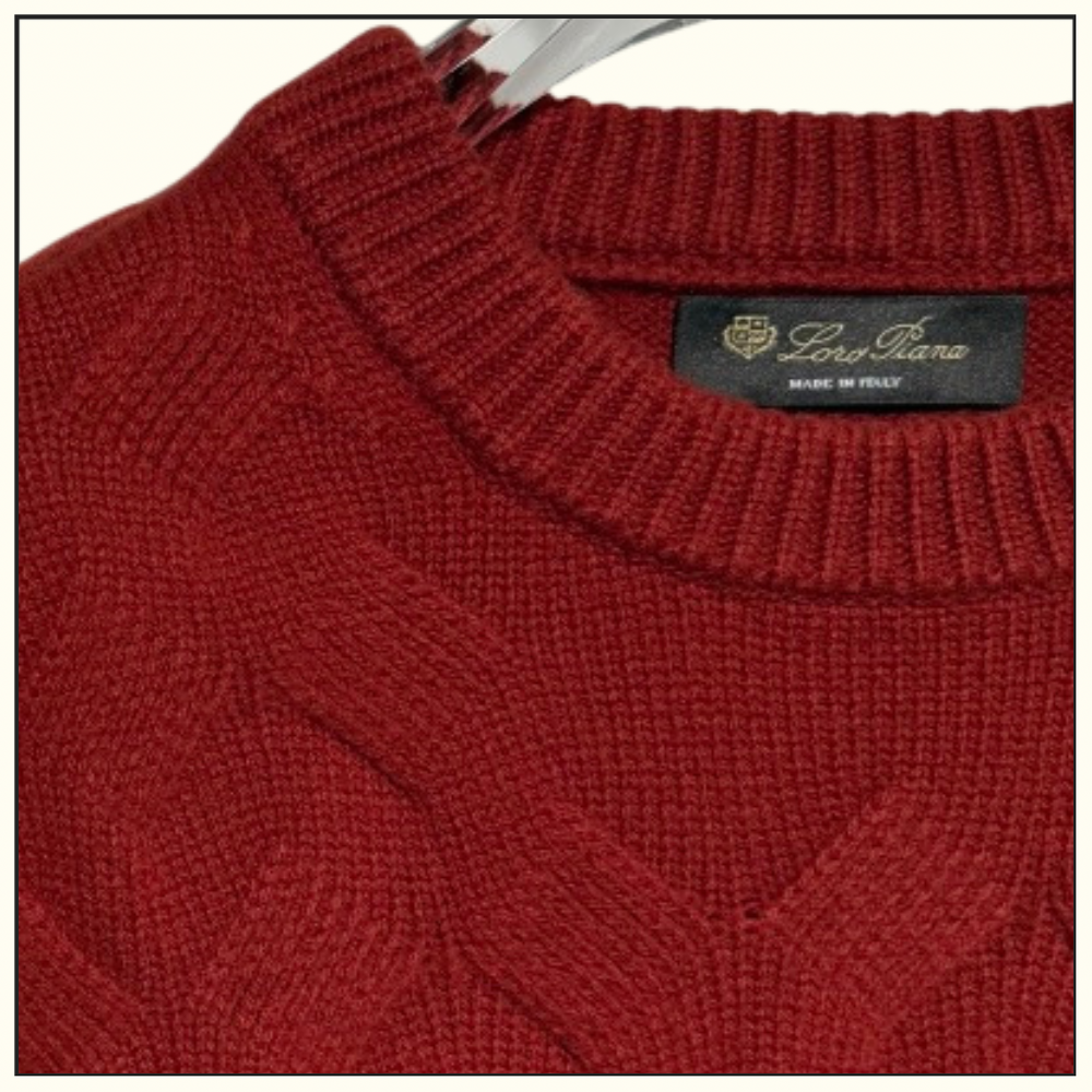 WOOL KNIT PULLOVER