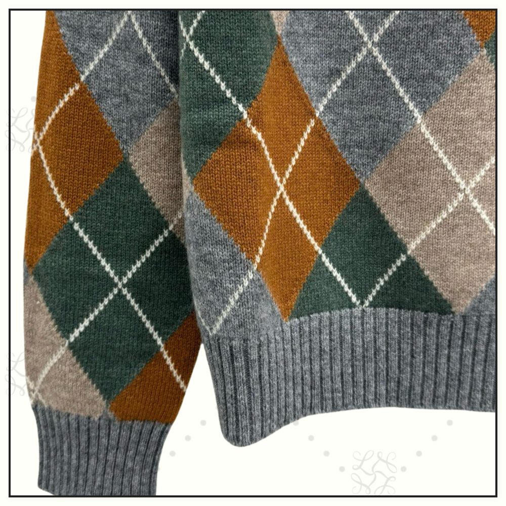 DRUMOAK VIRGIN WOOL CREWNECK SWEATER