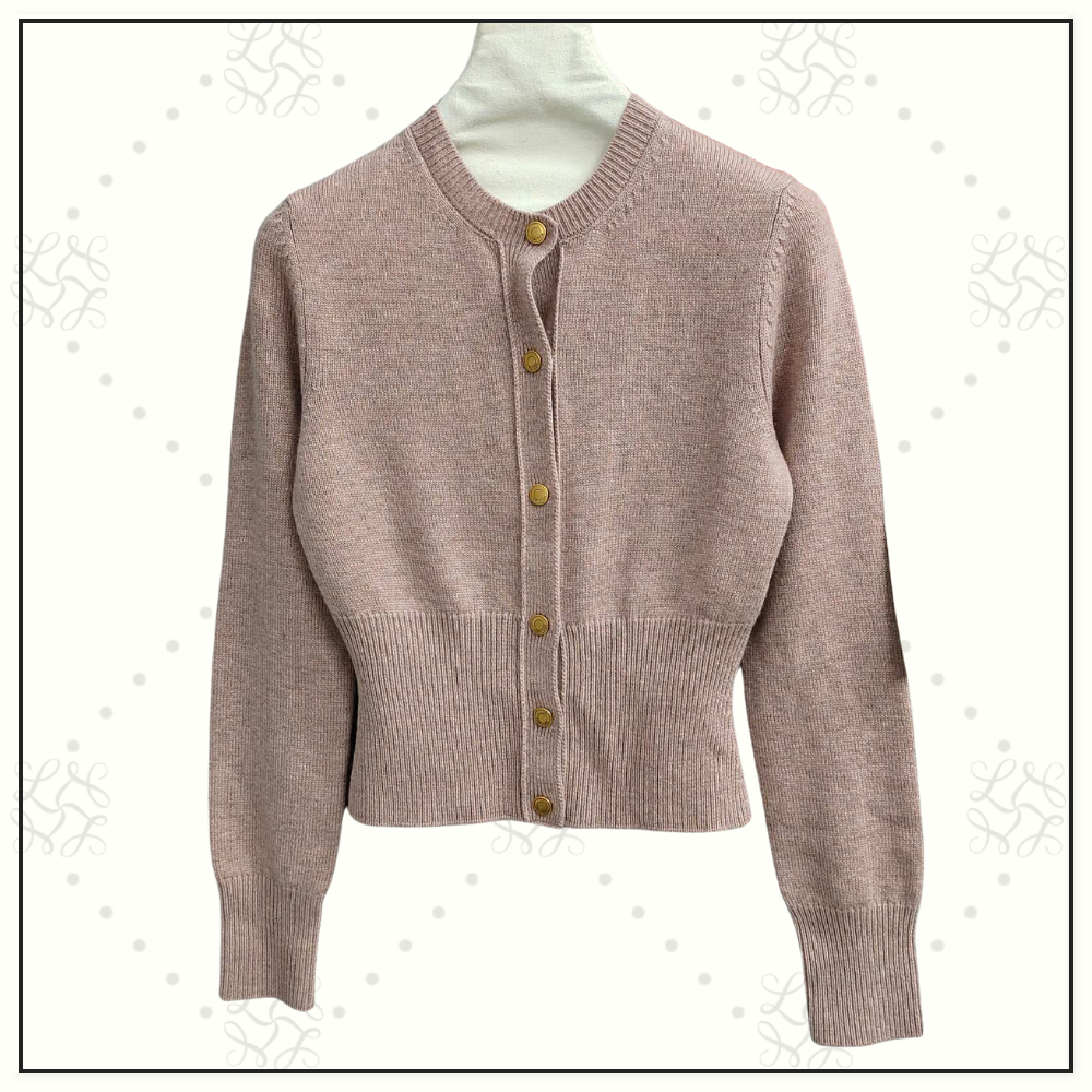 CASHMERE LINEN ROSE ISLAND CARDIGAN