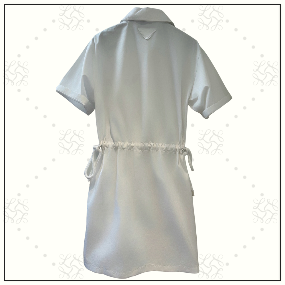 POPLIN MINI DRESS
