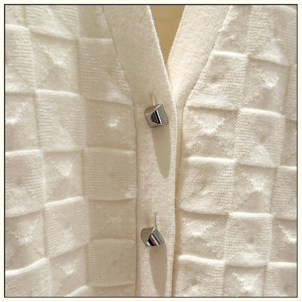 CASHMERE KNIT CARDIGAN