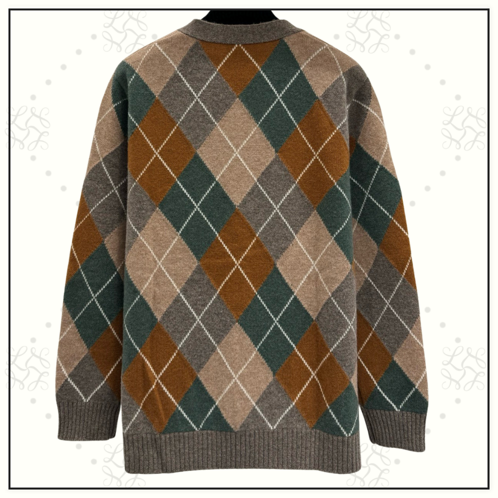 DRUMOAK VIRGIN WOOL CARDIGAN