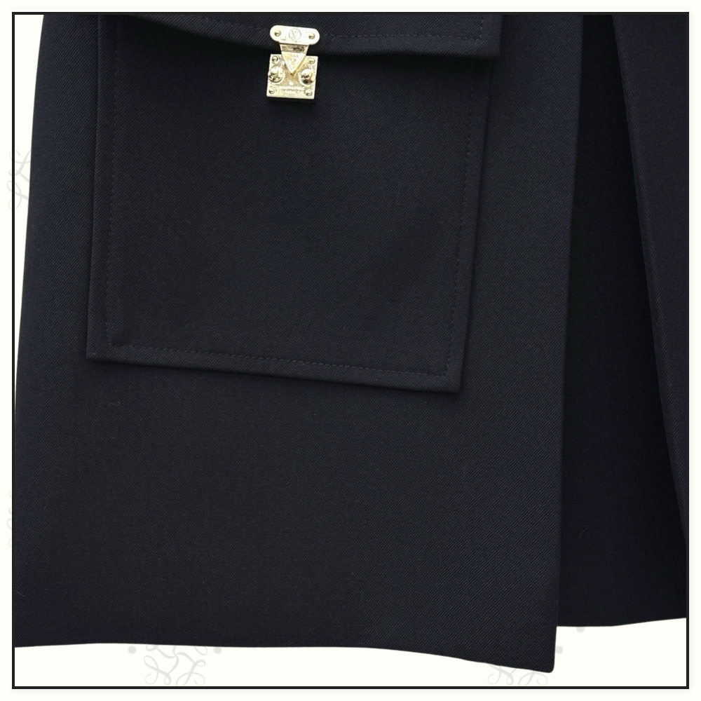 S LOCK ZIP JACKET & MINI SKIRT