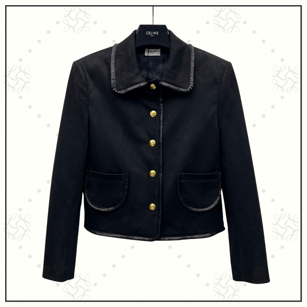 SUEDE JACKET & MINI SKIRT