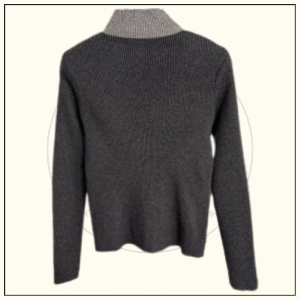 HALF ZIP TURTLENECK