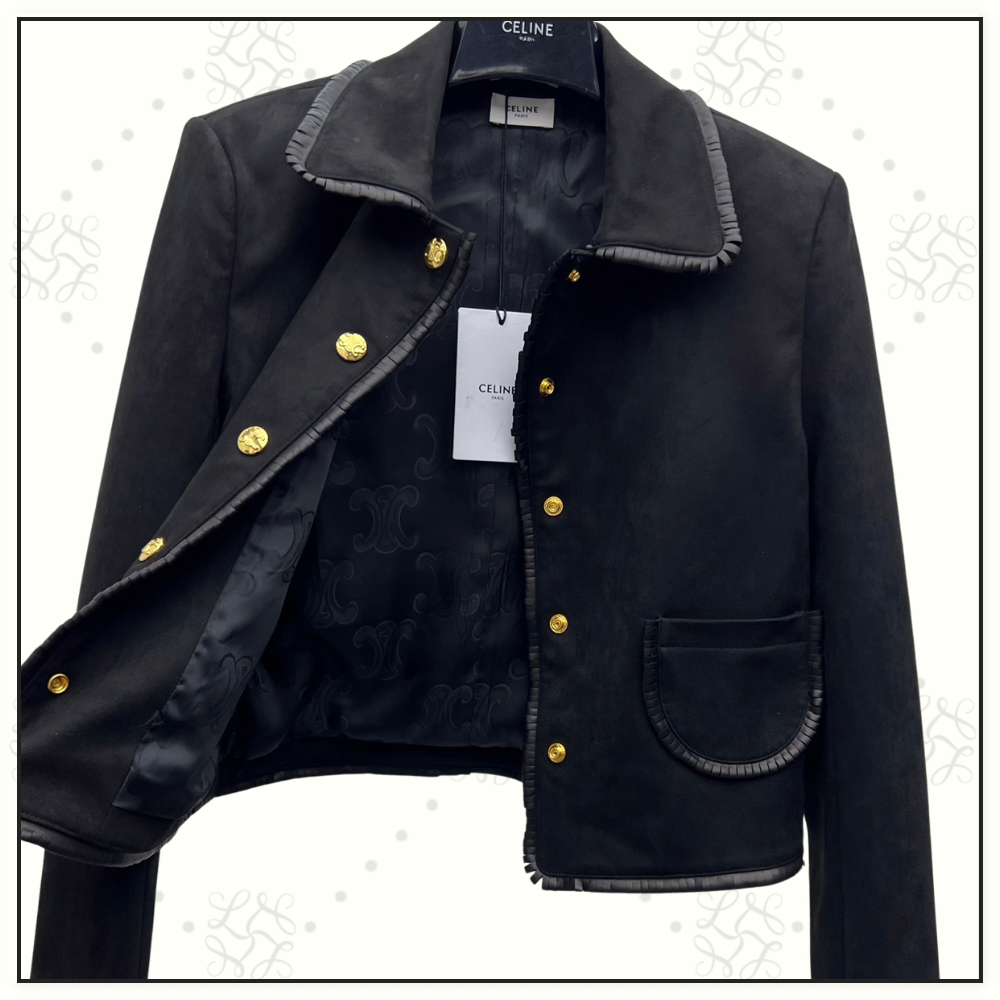 SUEDE JACKET & MINI SKIRT