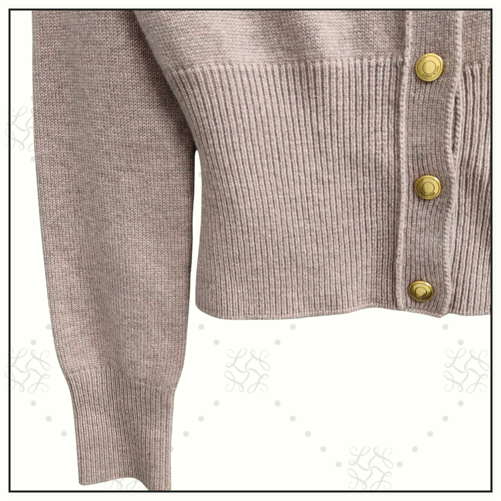 CASHMERE LINEN ROSE ISLAND CARDIGAN