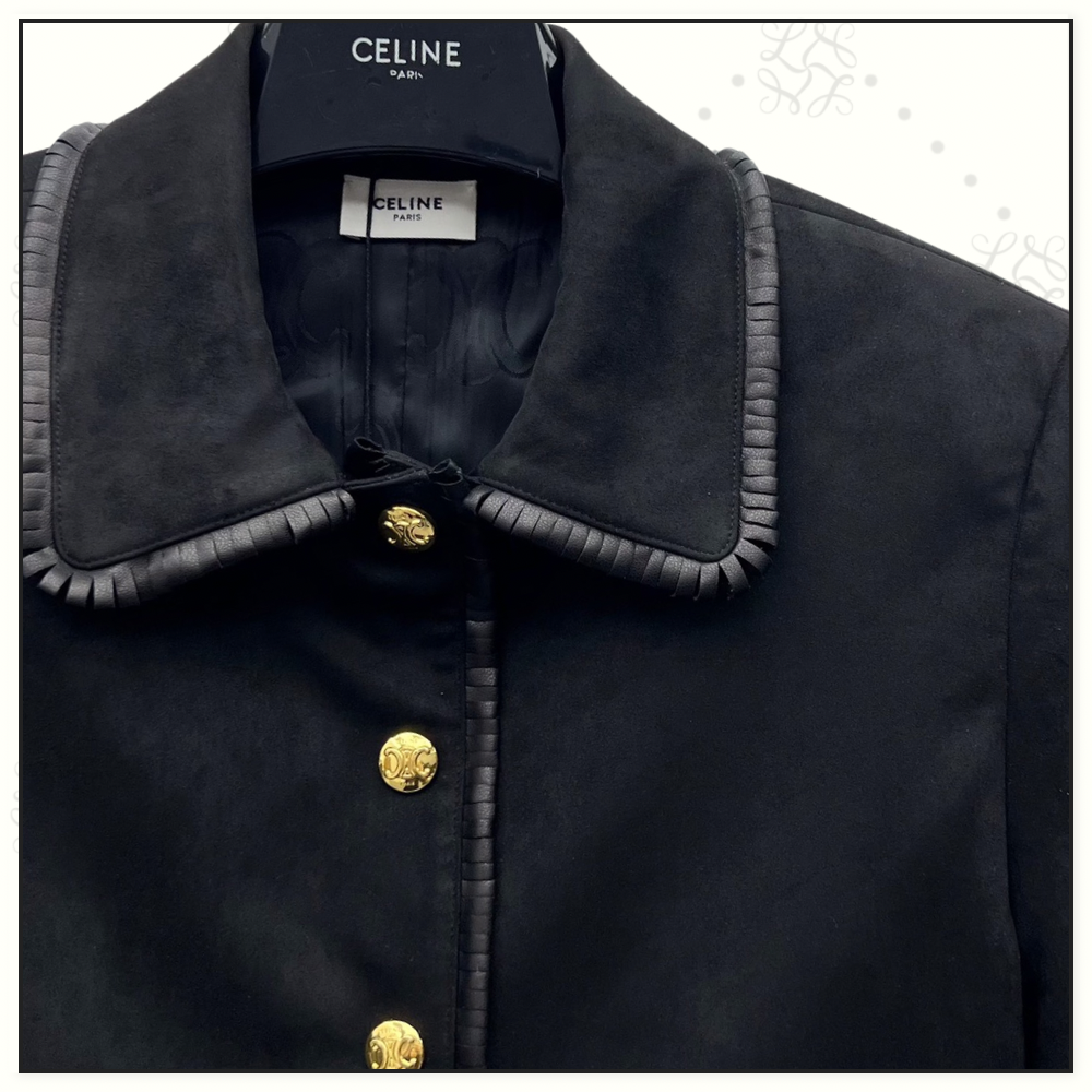 SUEDE JACKET & MINI SKIRT