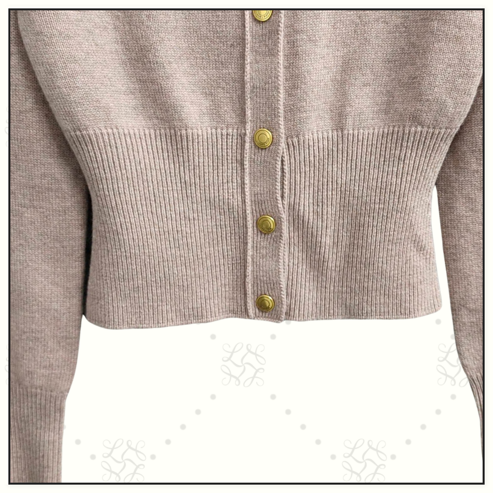CASHMERE LINEN ROSE ISLAND CARDIGAN