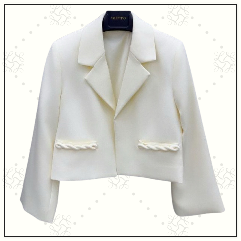 CREPE COUTURE JACKET & MINI SKIRT