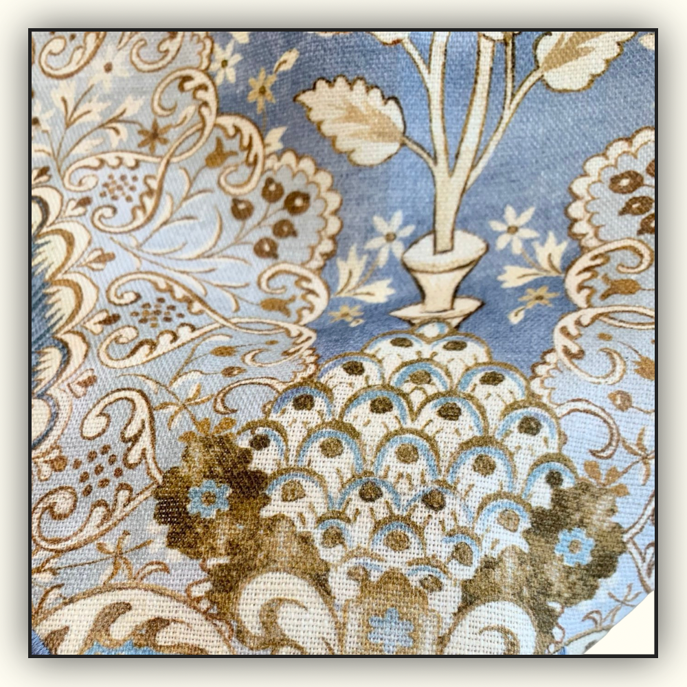 DAYLIGHT SCALLOPED LINEN MINI DRESS