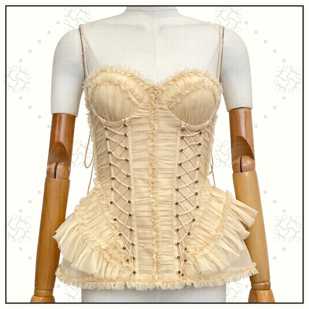 REBELLION FRAYED CORSET