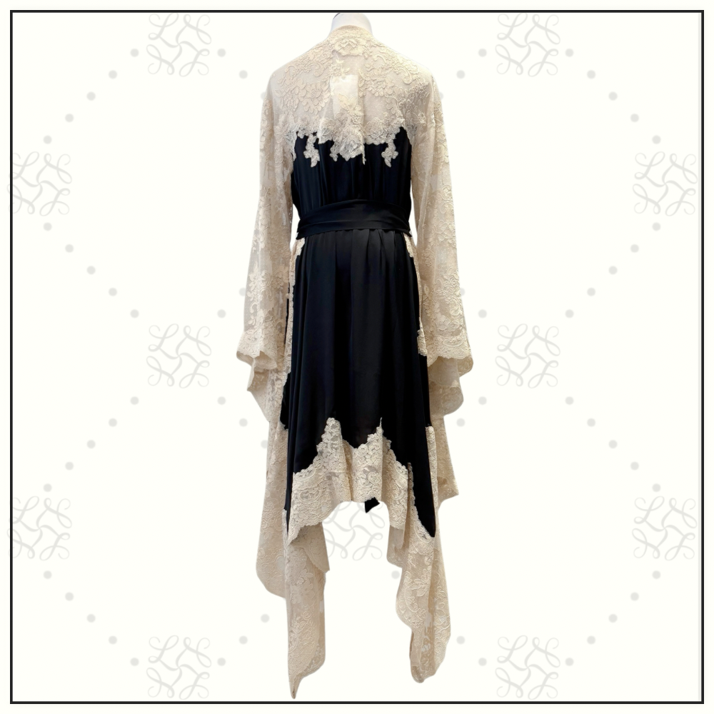 HYPNOTIC SATIN WRAP DRESS