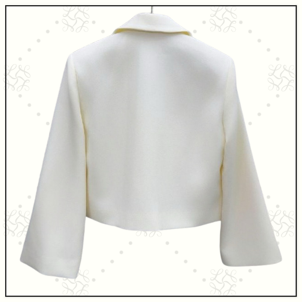 CREPE COUTURE JACKET & MINI SKIRT