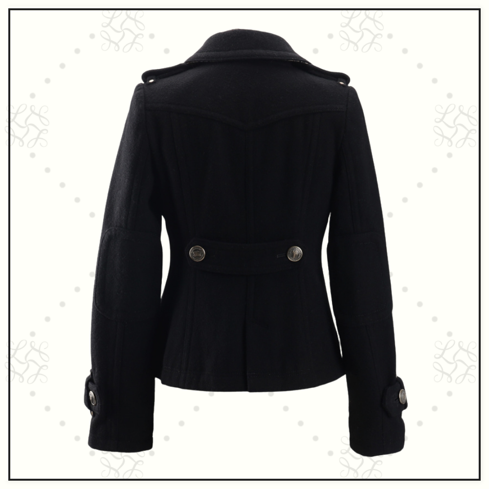 DOUBLE BREASTED PEACOAT