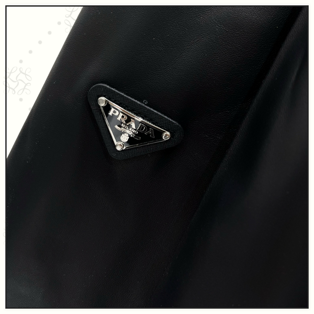 HIGH WAISTED LEATHER MIDI SKIRT