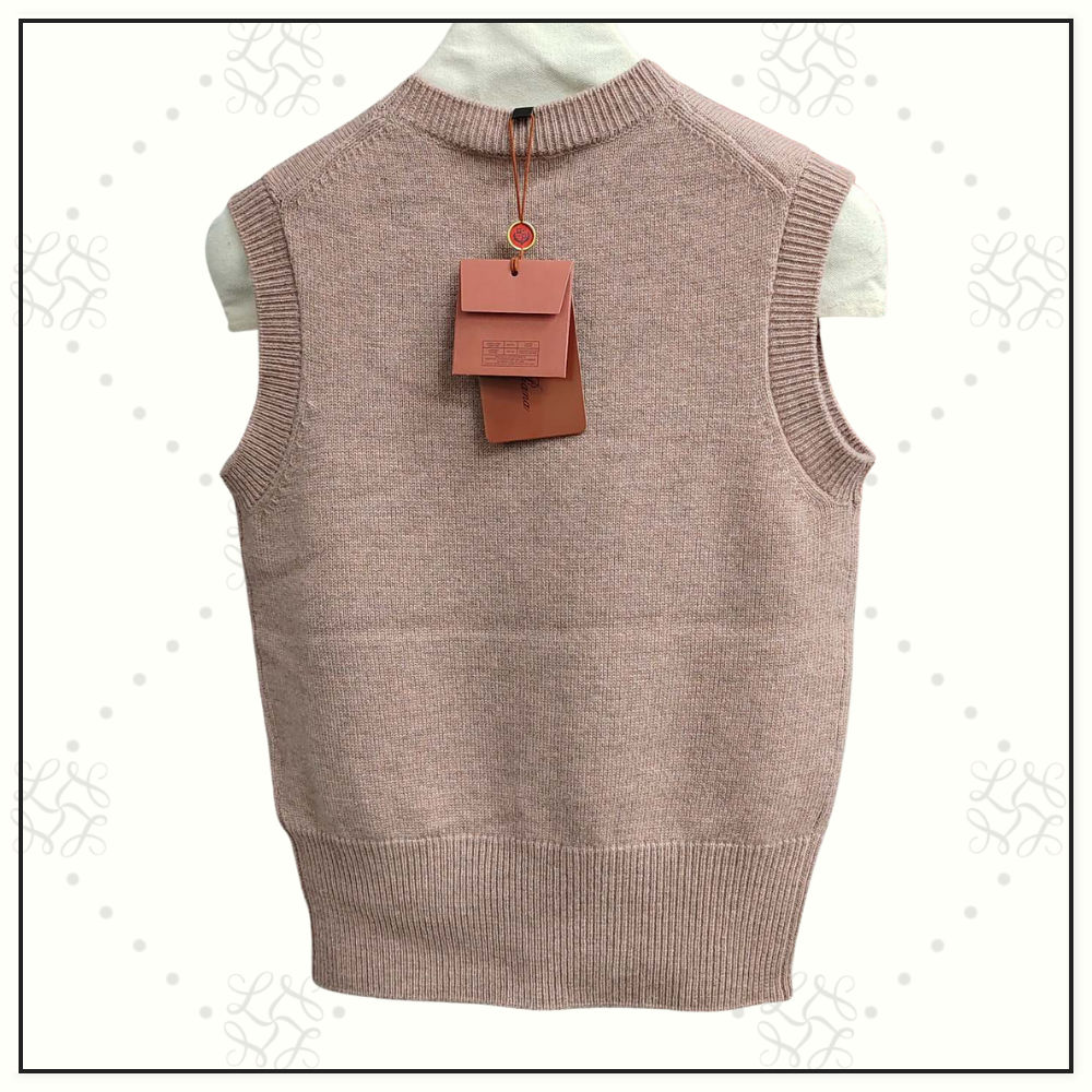 CASHMERE LINEN ROSE ISLAND TOP