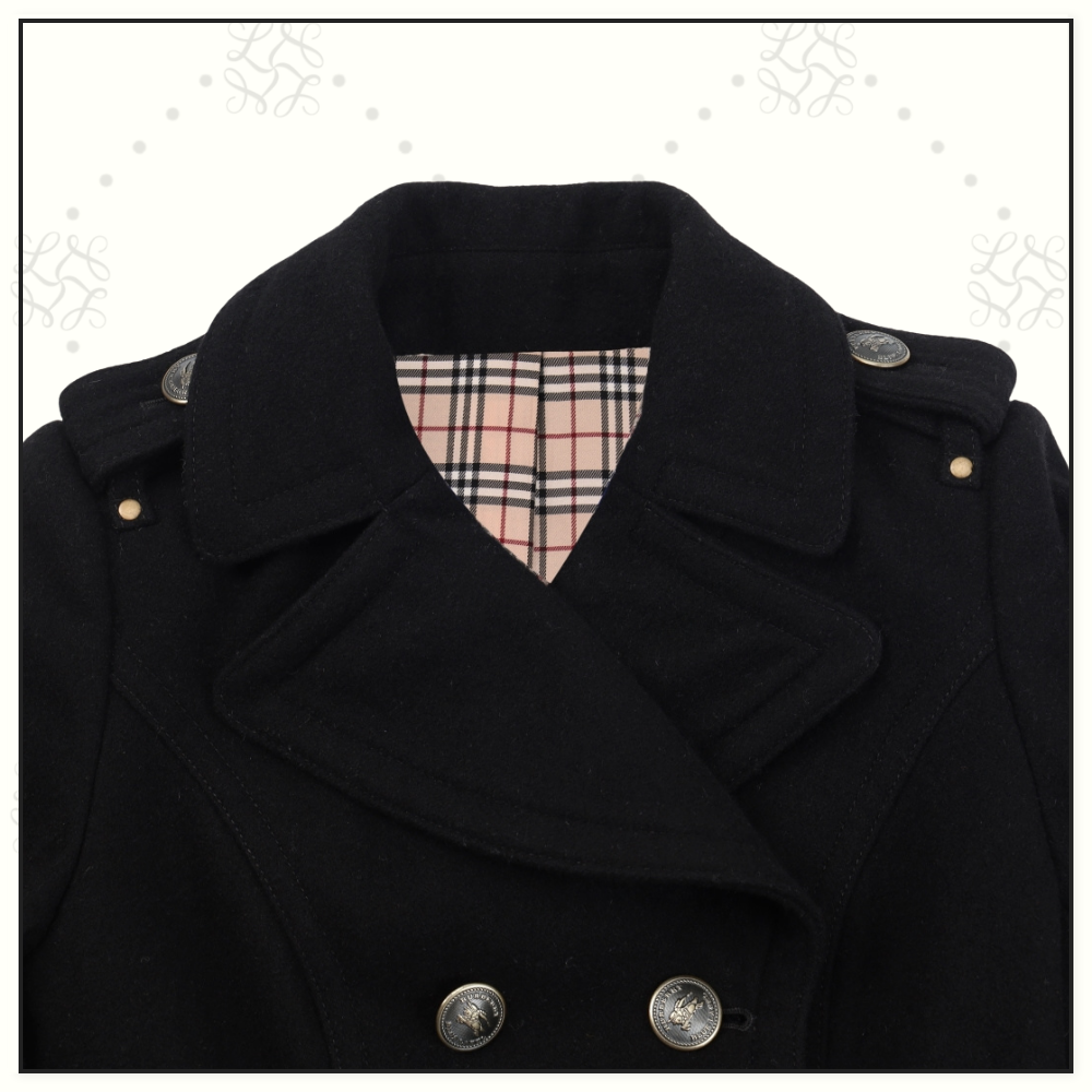 DOUBLE BREASTED PEACOAT