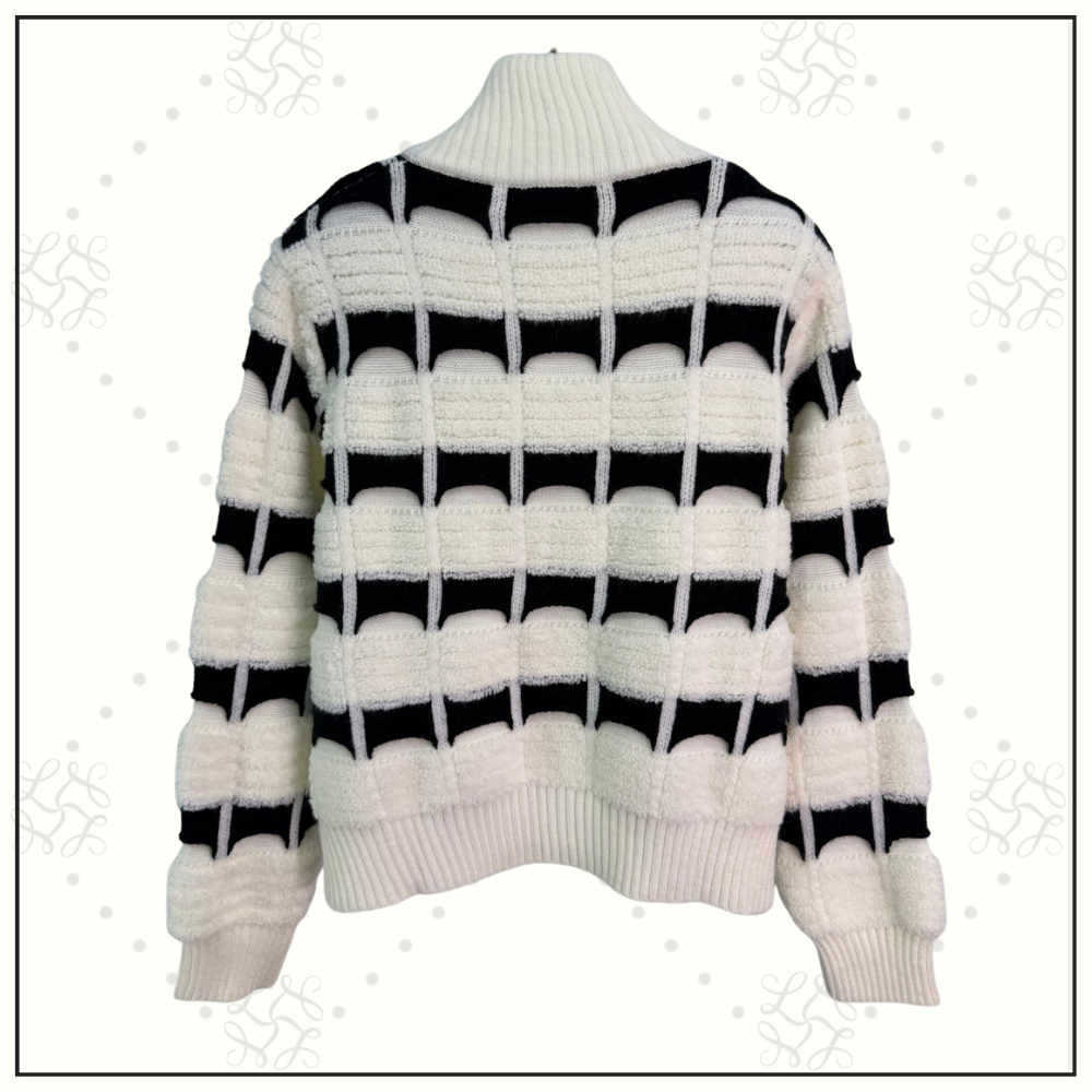 CASHMERE SILK TRIOMPHE CARDIGAN