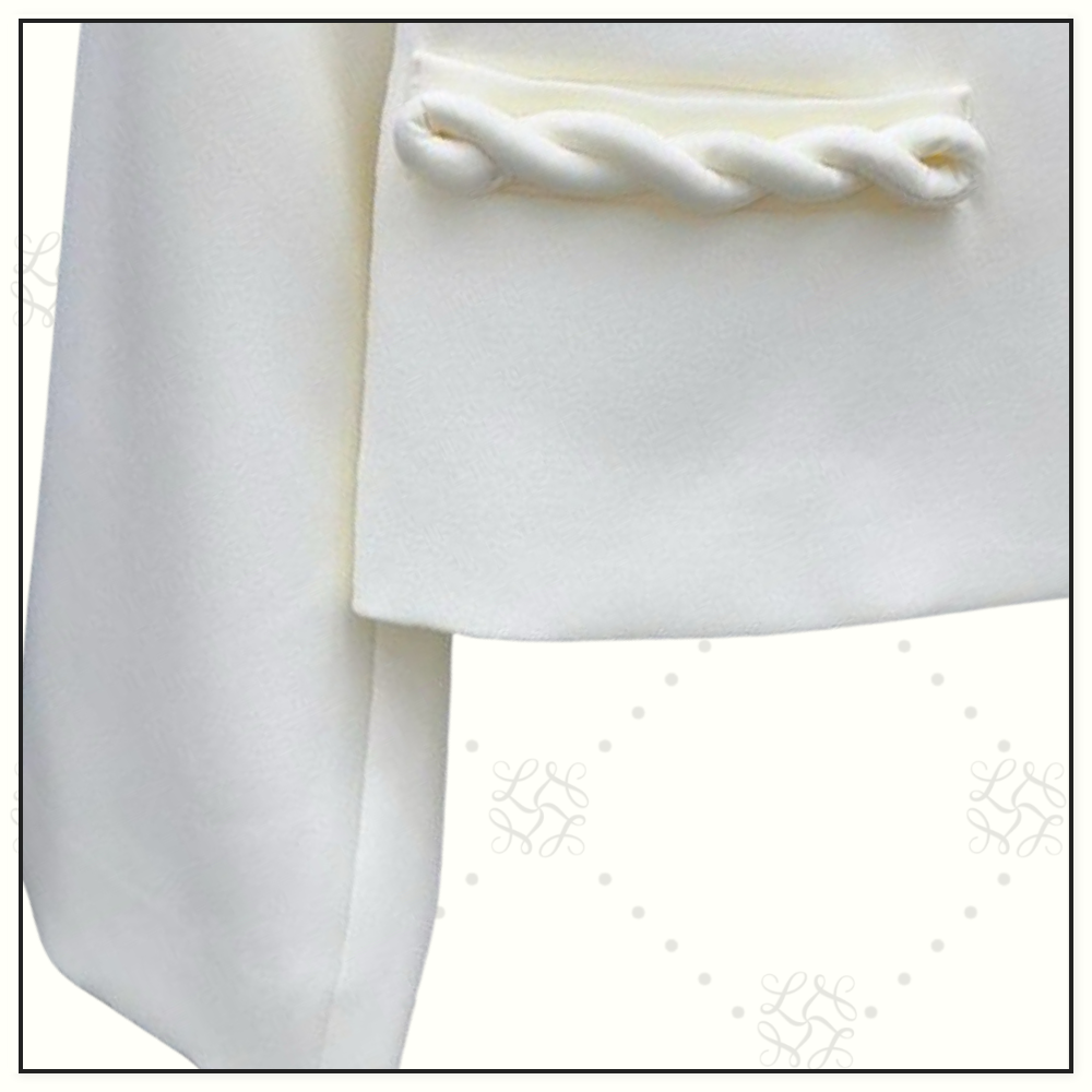 CREPE COUTURE JACKET & MINI SKIRT