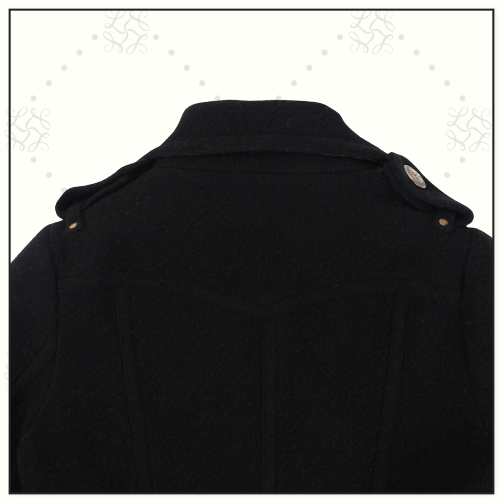 DOUBLE BREASTED PEACOAT