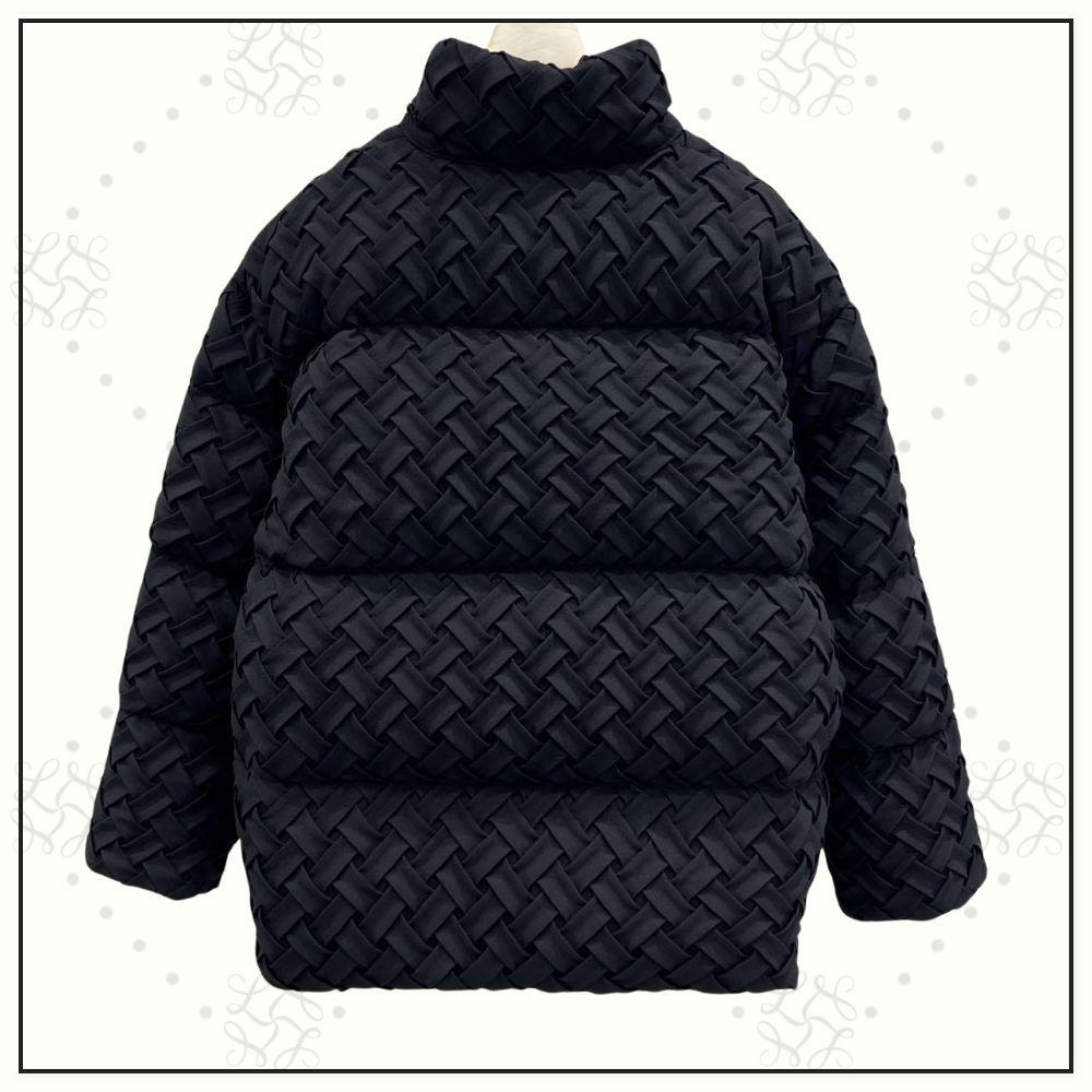 INTRECCIATO PUFFER DOWN JACKET