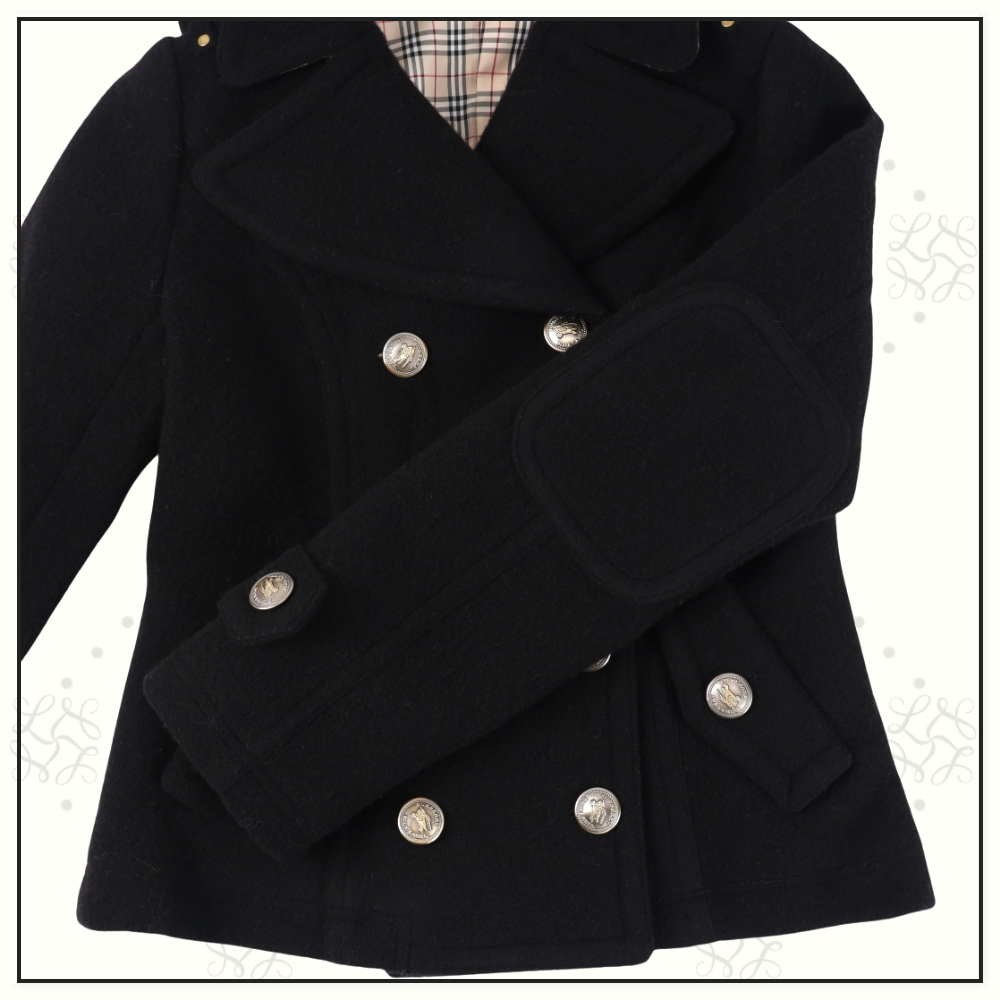 DOUBLE BREASTED PEACOAT