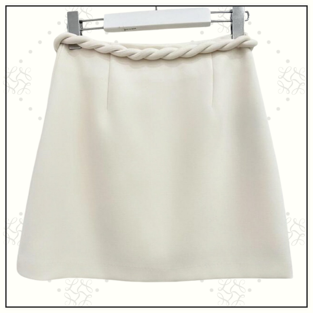 CREPE COUTURE JACKET & MINI SKIRT