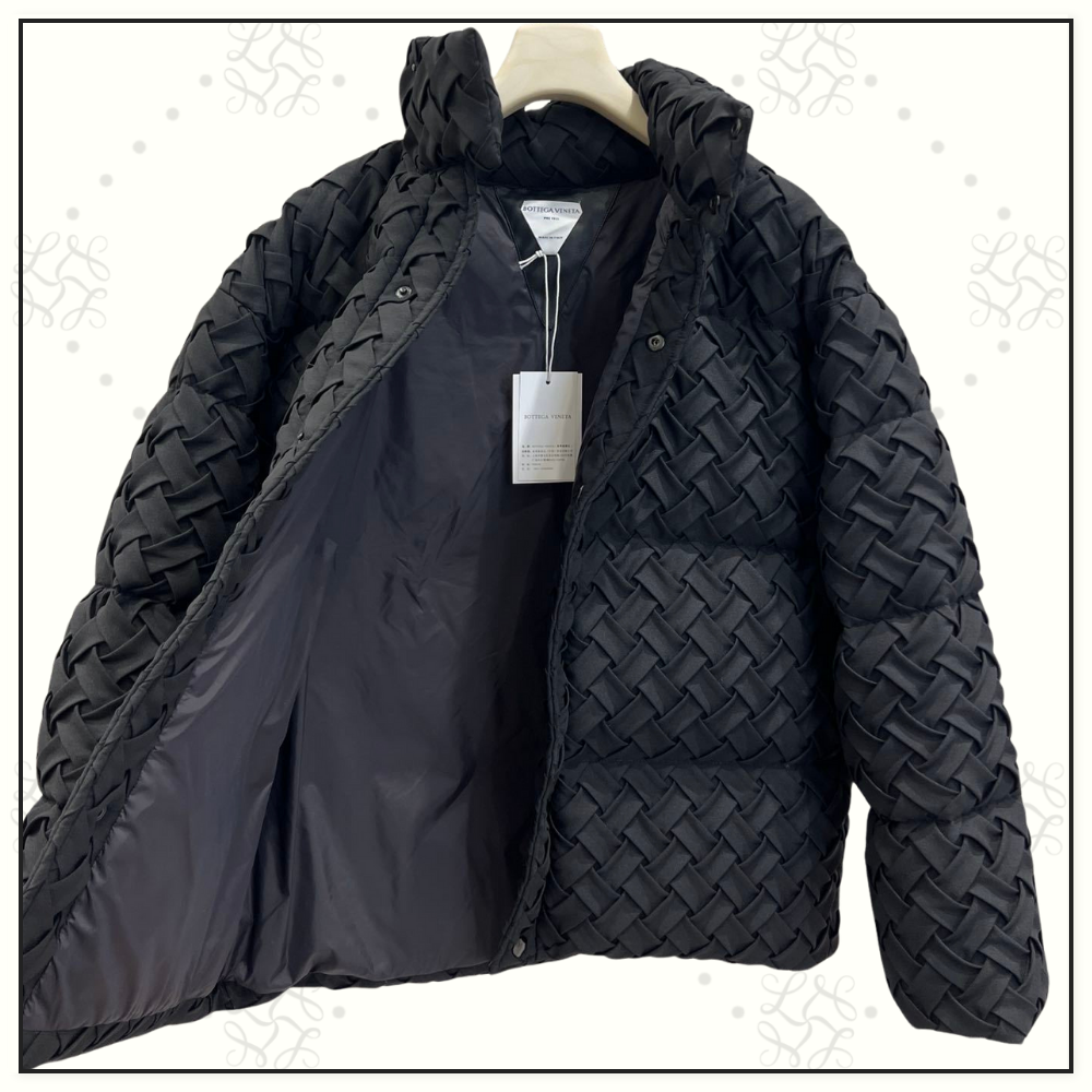 INTRECCIATO PUFFER DOWN JACKET