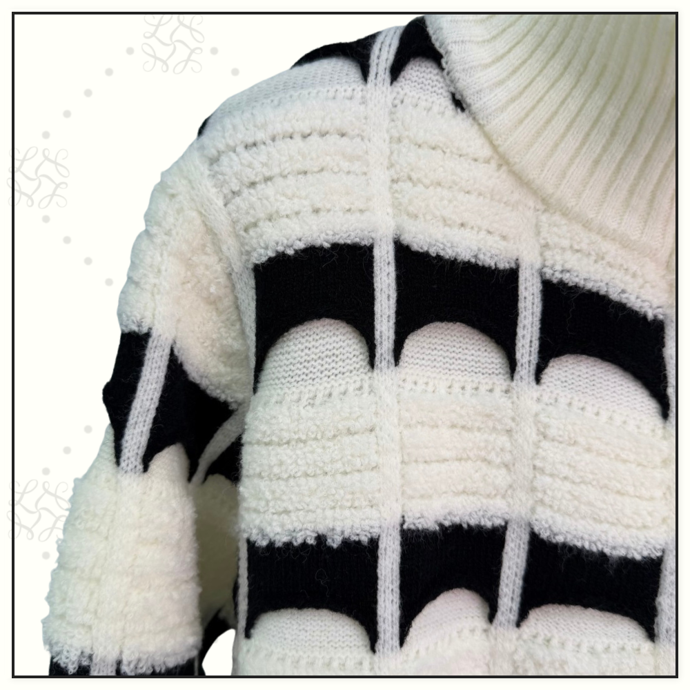 CASHMERE SILK TRIOMPHE CARDIGAN