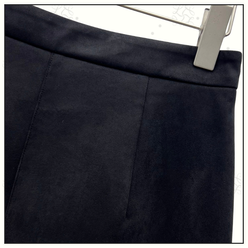 SUEDE JACKET & MINI SKIRT