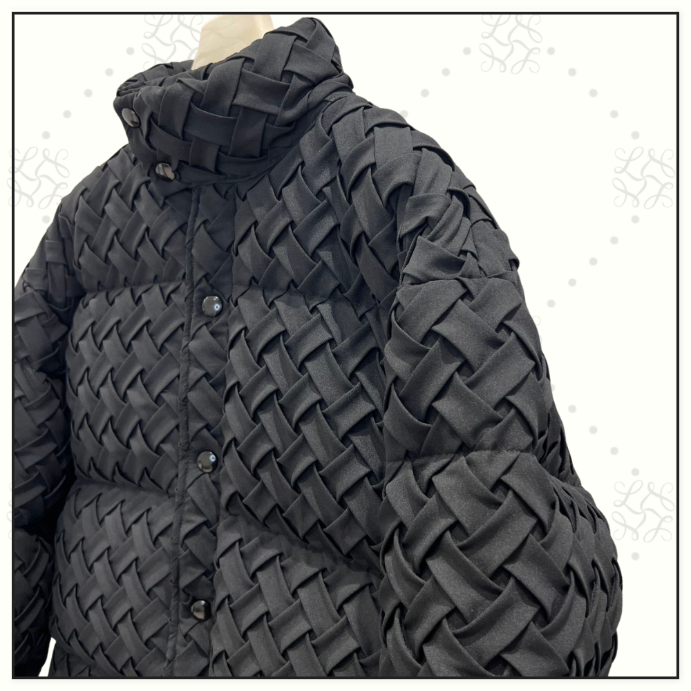 INTRECCIATO PUFFER DOWN JACKET