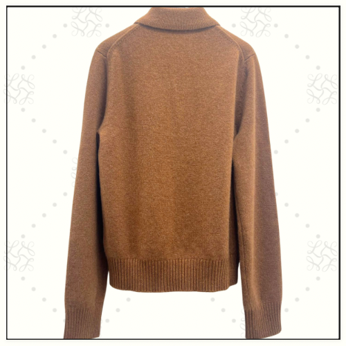 DRUMOAK VIRGIN WOOL POLO SHIRT